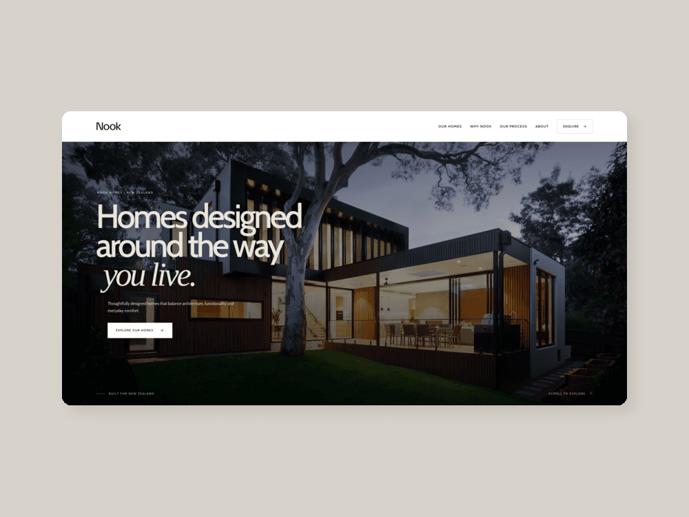 NOOK Homes project thumbnail